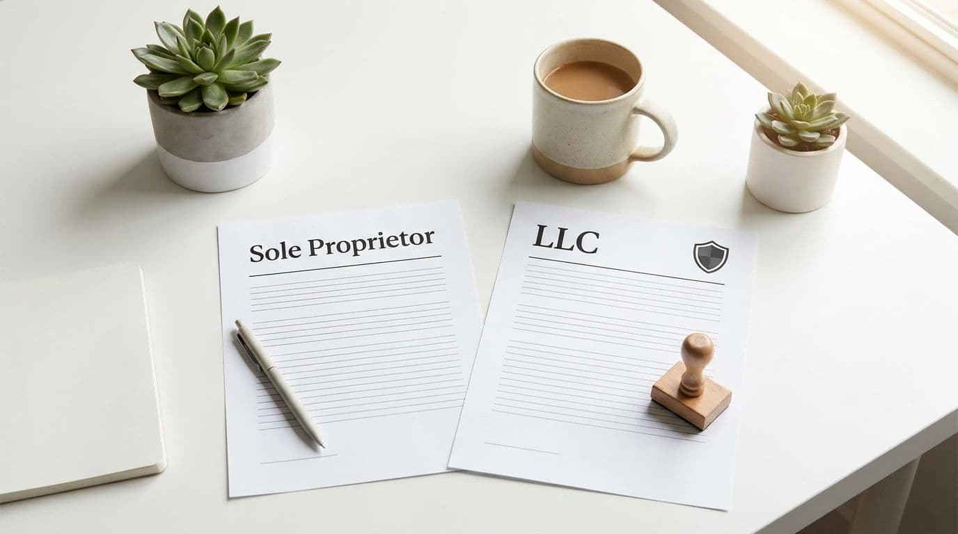 Cover image for: LLC vs. Sole Proprietorship: Which Business Structure Is Actually Right for You?